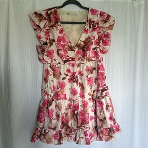 Abercrombie short floral dress